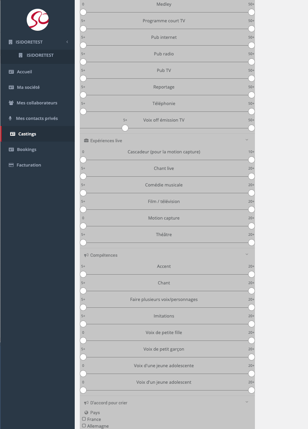 Voxing Pro outils de casting