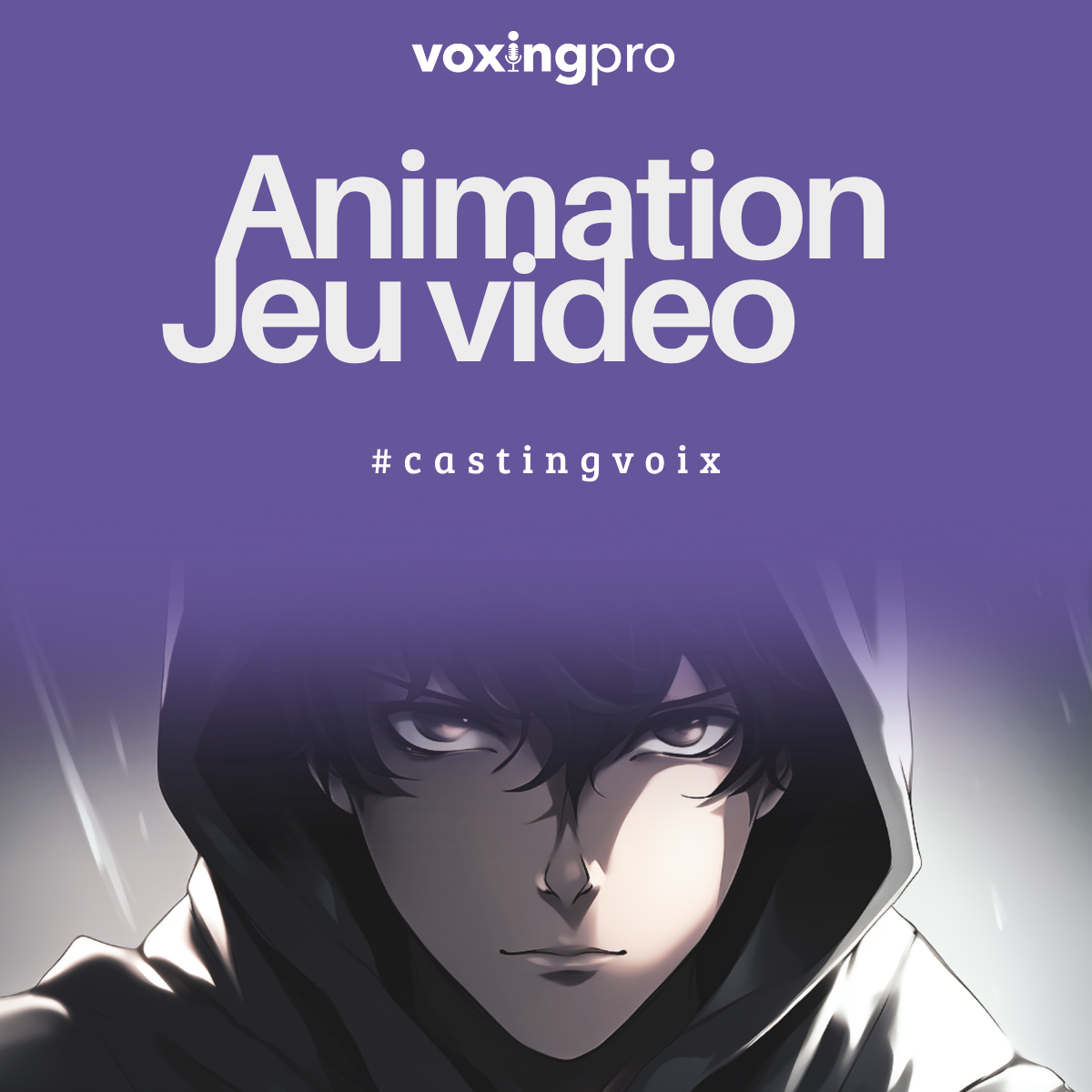 Voxing Pro : casting voix jeu vidéo - animation - manga